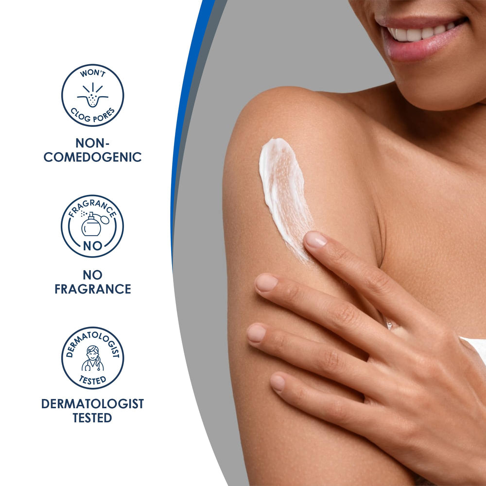 Vanicream crema para piel sensible sin fragancia, uso diario.