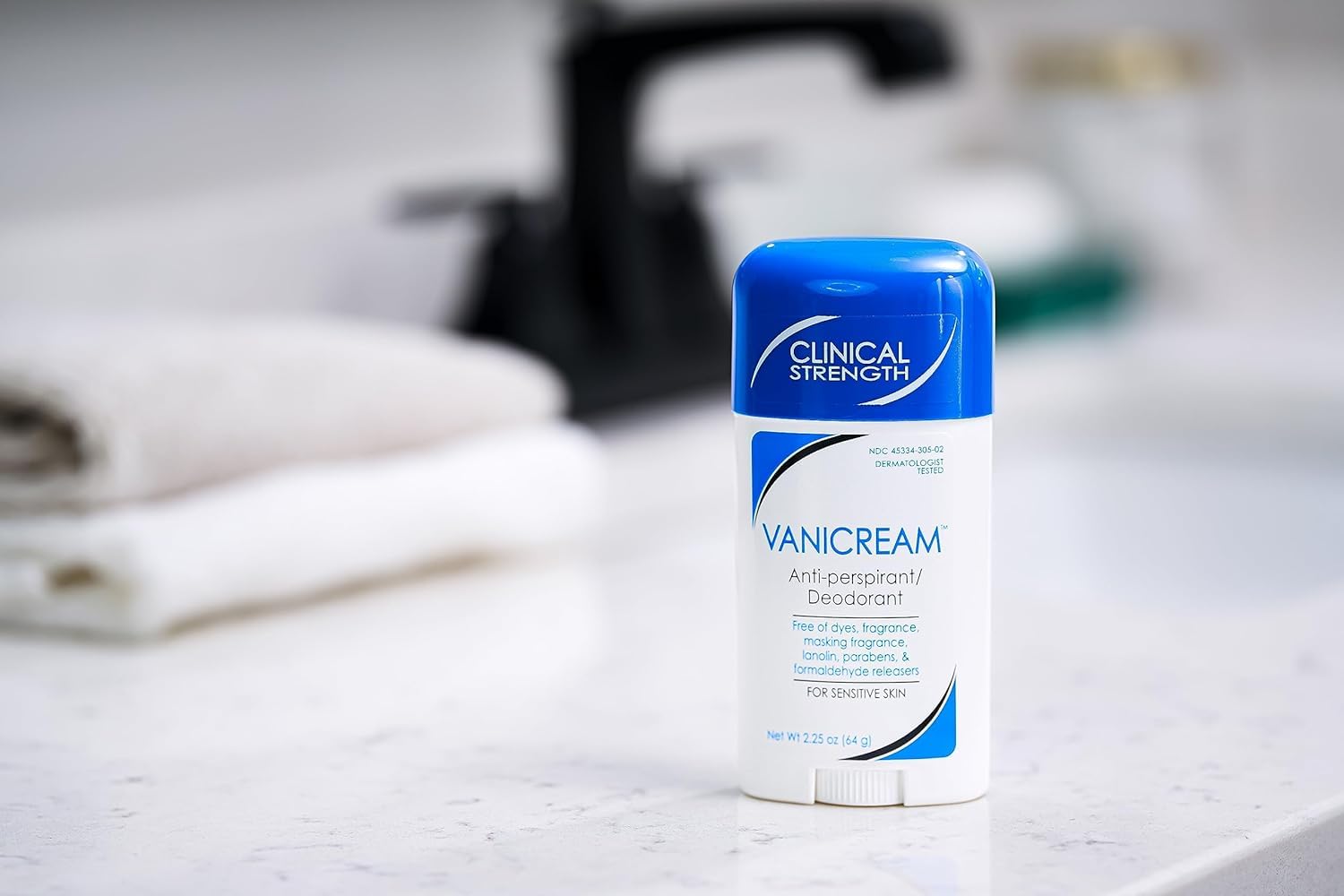 Aplicación suave de Vanicream, deja sensación seca y cómoda.