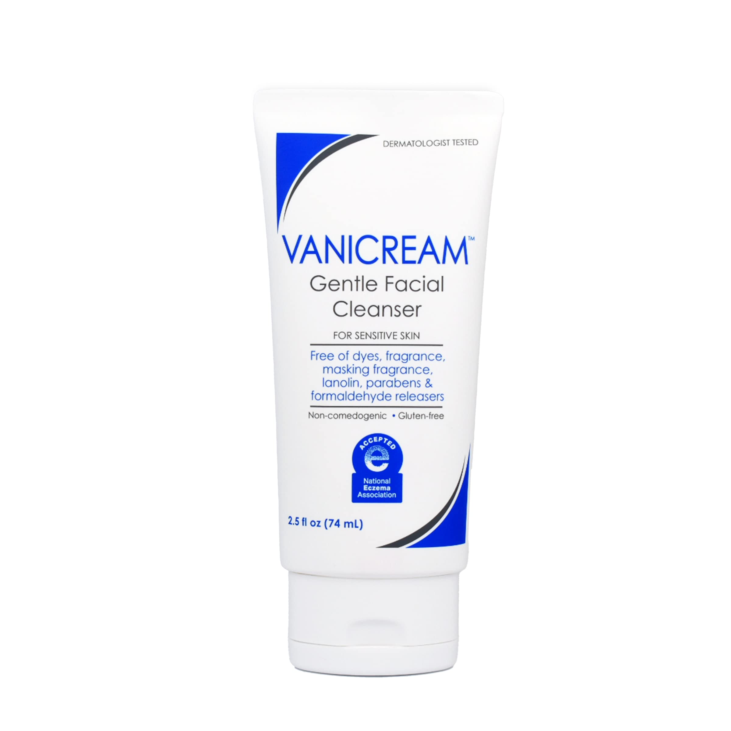 Vanicream Gentle Facial Cleaner bottle for sensitive skin cleansing