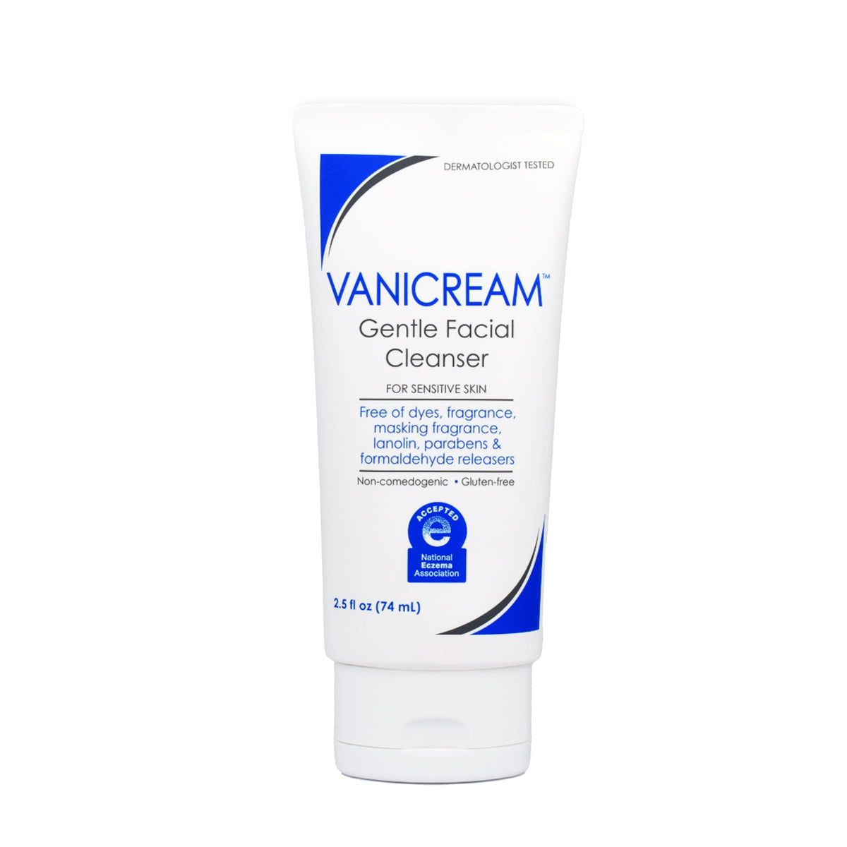 Vanicream Gentle Facial Cleaner bottle for sensitive skin cleansing