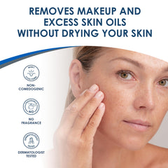 Vanicream Gentle Facial Cleanser pump dispense close-up for daily use.