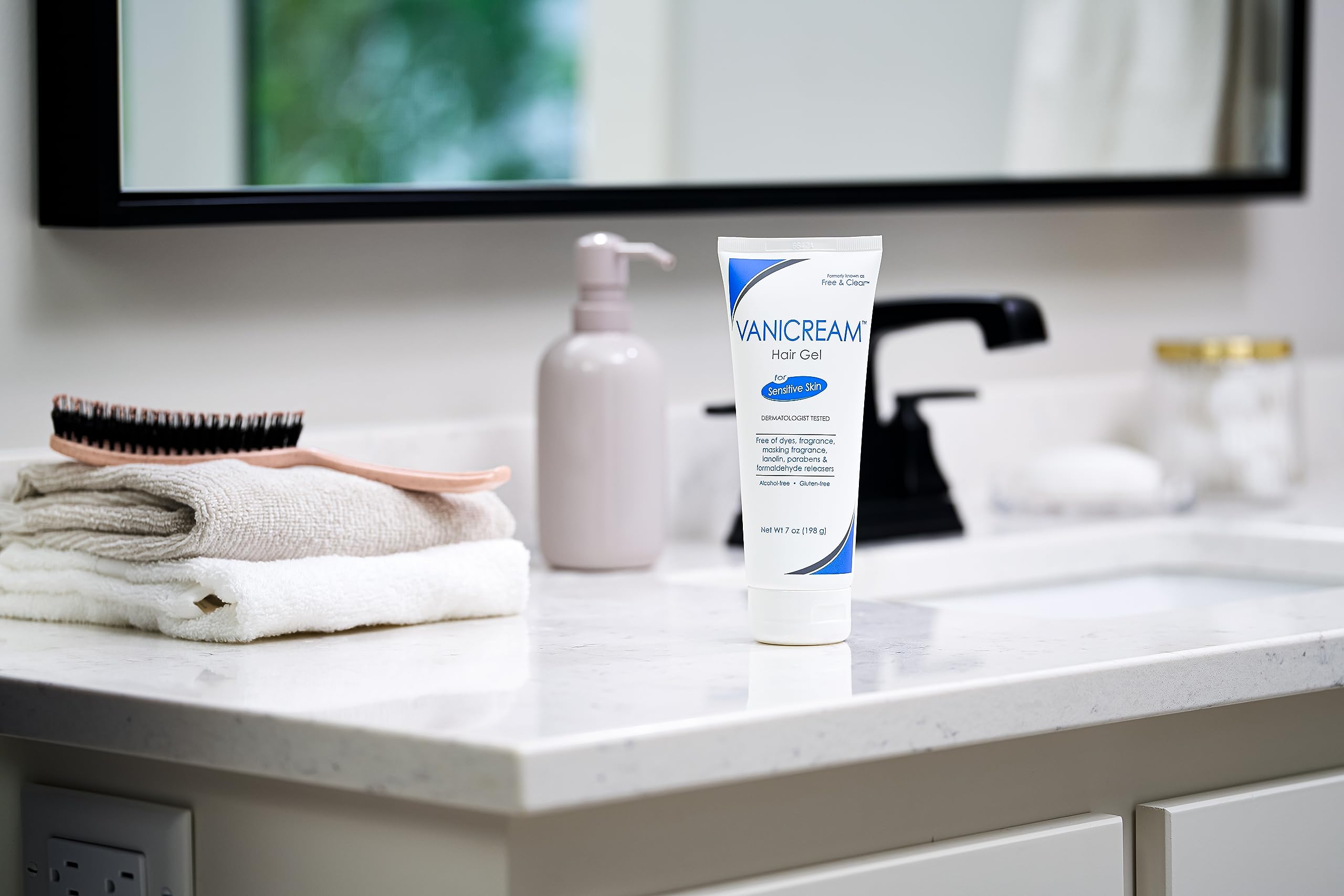 Vanicream Gel: aplicación diaria en cabello mojado o seco con control suave