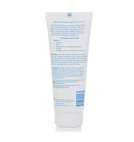 Vanicream Gel: textura clara para peinados definidos sin irritantes