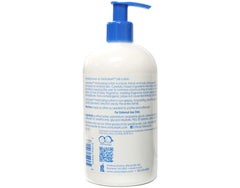 Vanicream Moisturizing Lotion pump application on hands, ideal for daily care.