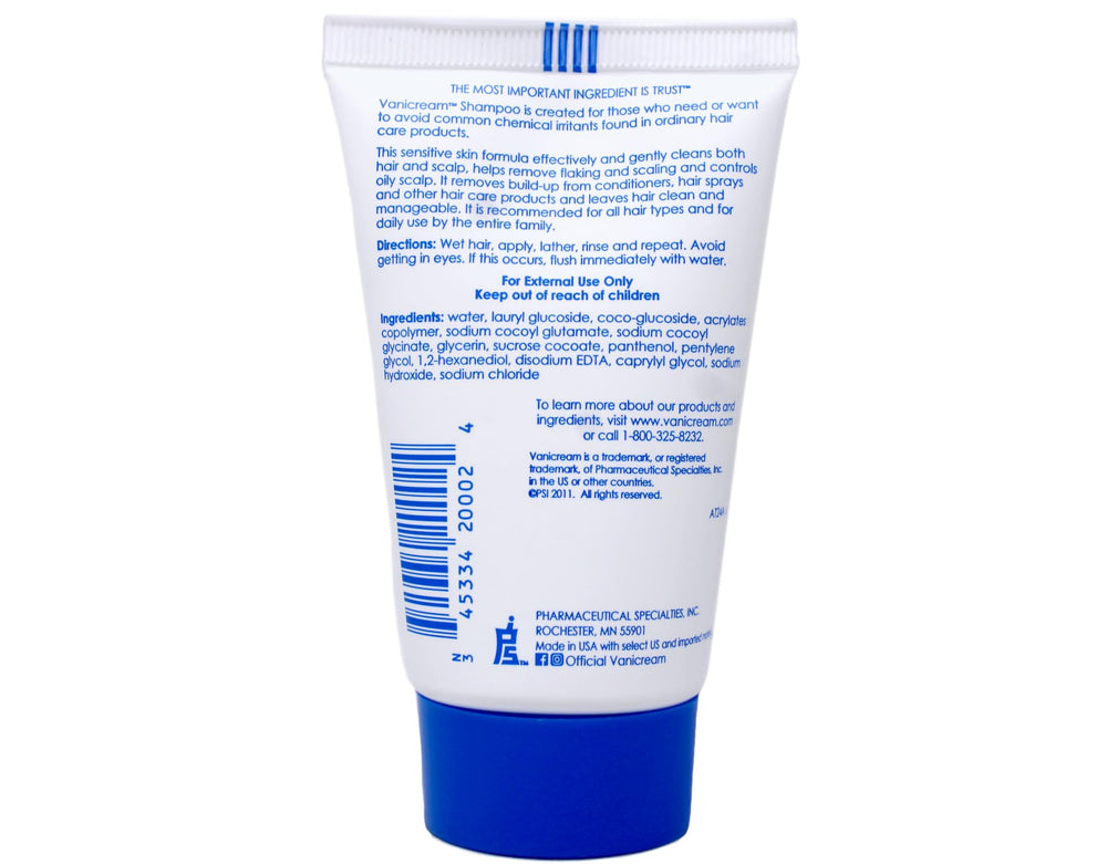 PH equilibrado Vanicream, cuidado suave para cuero cabelludo