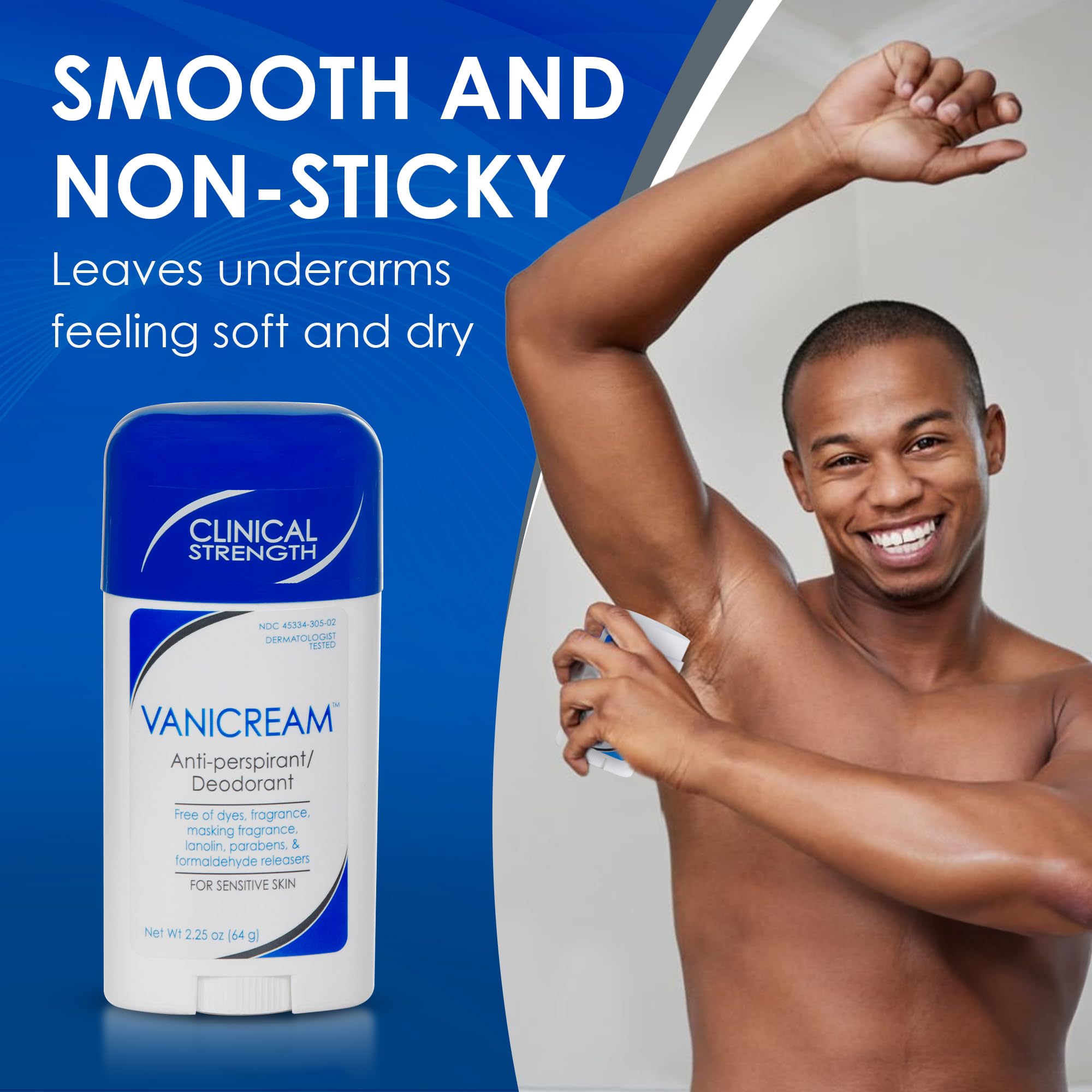 Protección de 24 horas de Vanicream para días activos.
