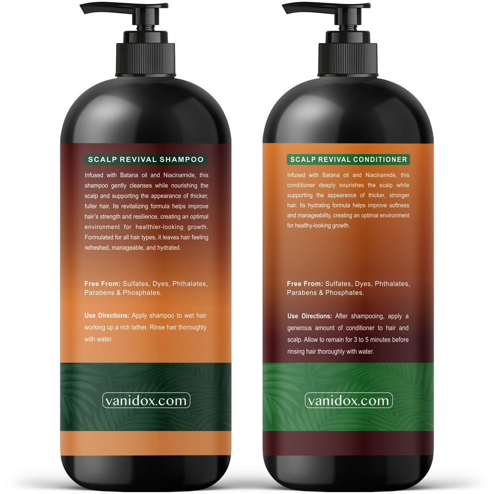 Sulfate-free label emphasizes gentle daily use of the set
