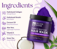 Vanidox cabello gris con brillo suave tras tratamiento