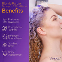 VANIDOX shampoo and conditioner duo packaging for coordinated hair care