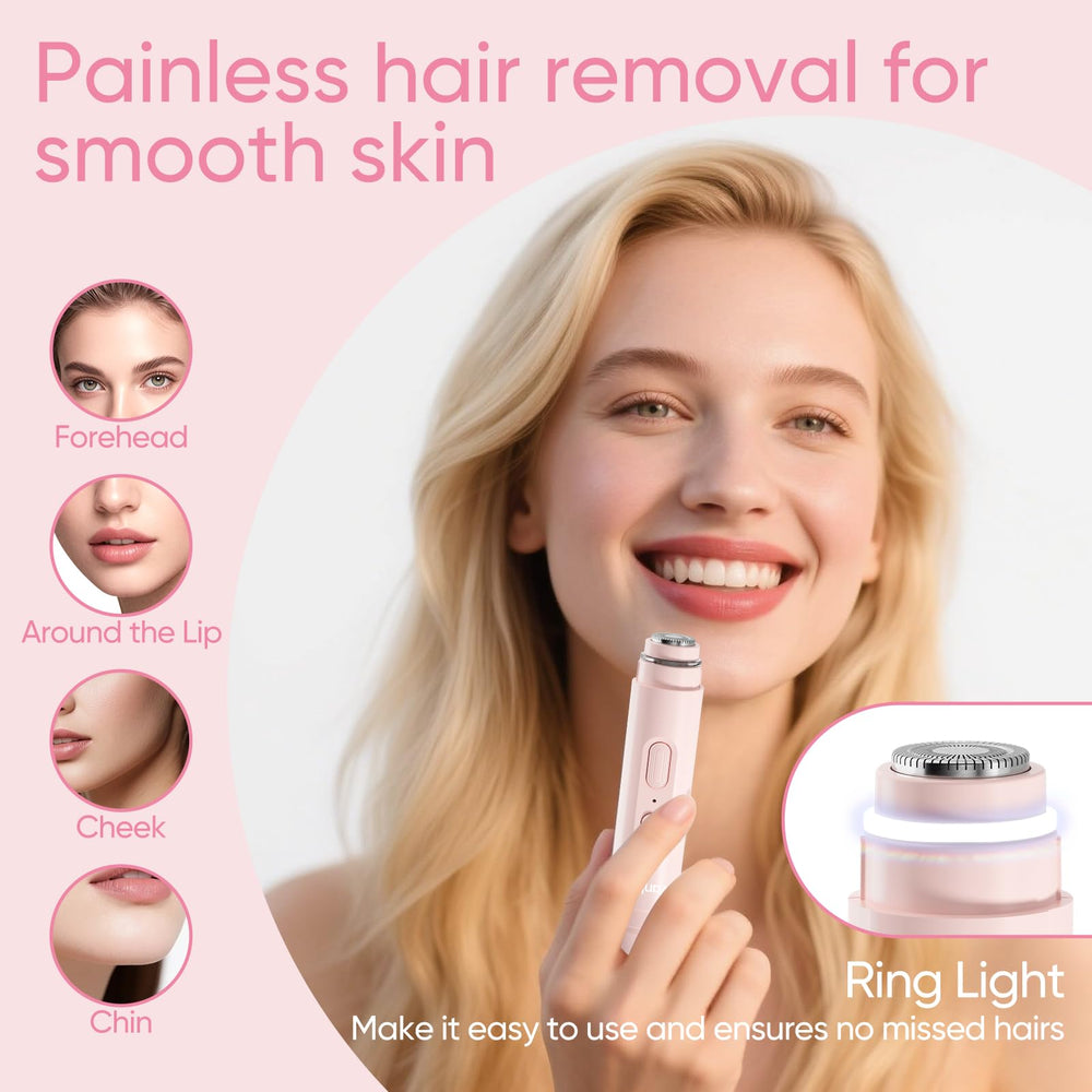Vankoo LED-light activation showing visibility during grooming.