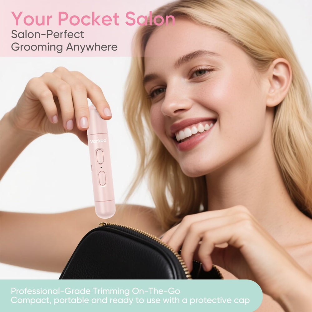 Vankoo painless removal demo illustrating quick cheek and lip cleanup.