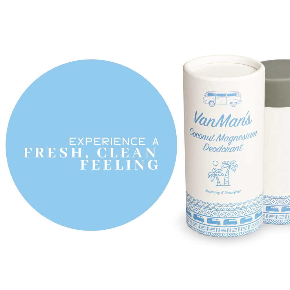 Vanman’s ingredientes naturales coco magnesio para piel sensible.