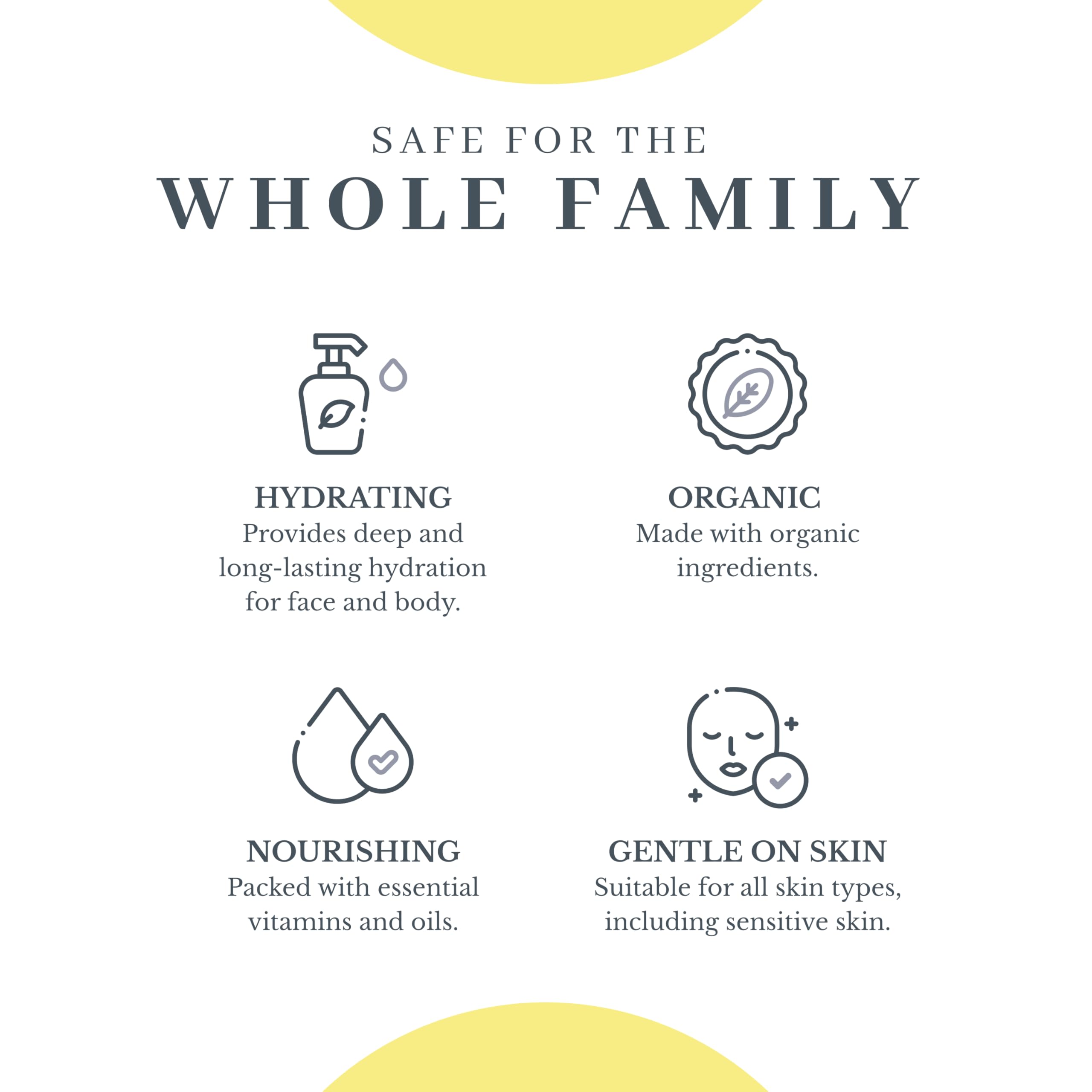 Vanman's organic honey and beeswax ingredients illustration.