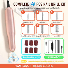 VANREESA 35 colors gel polish swatches for versatile styles.