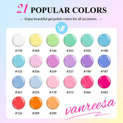 Vanreesa base coat 7ml enhances adhesion and wear