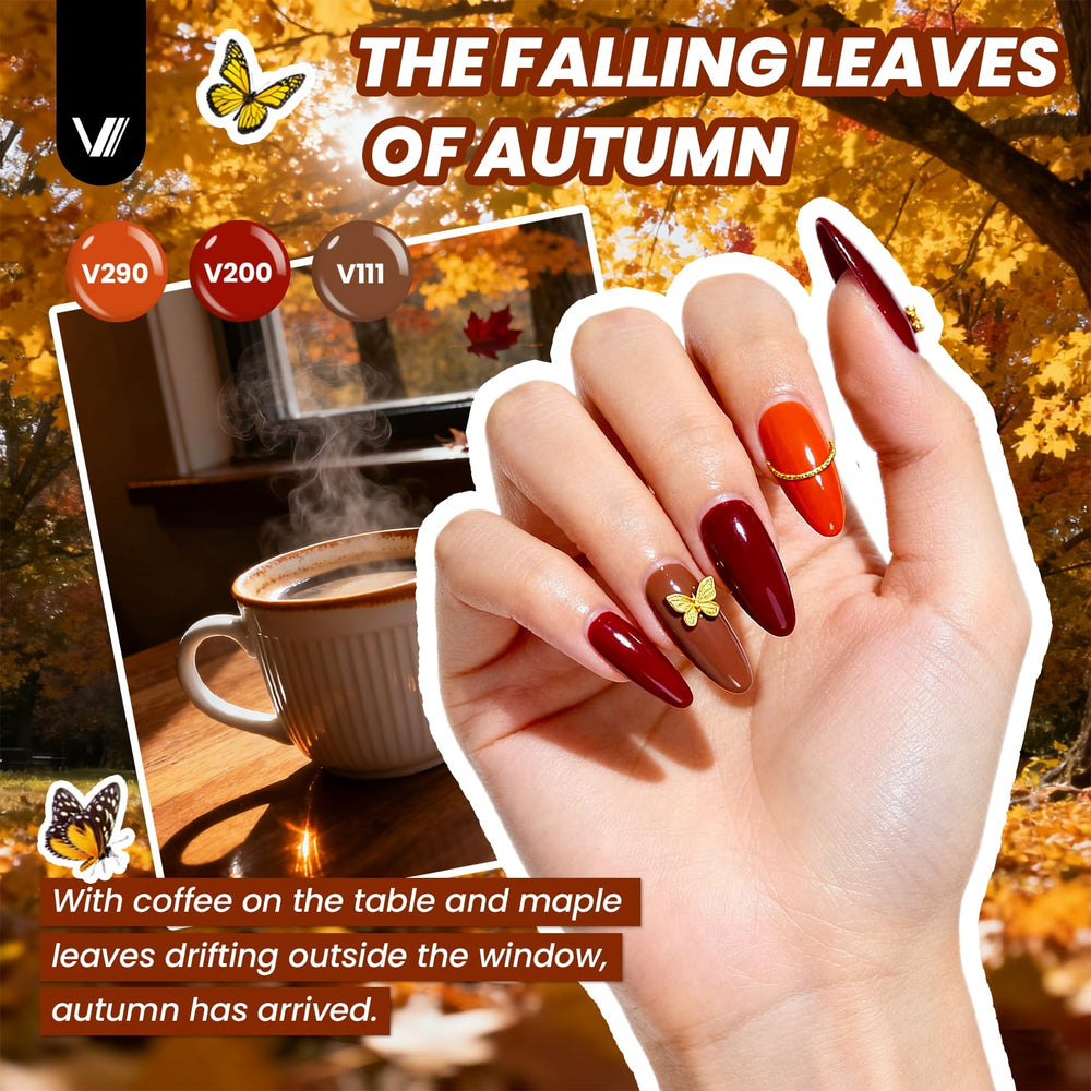 VANREESA 60-shade gel polishes cover every season and mood.