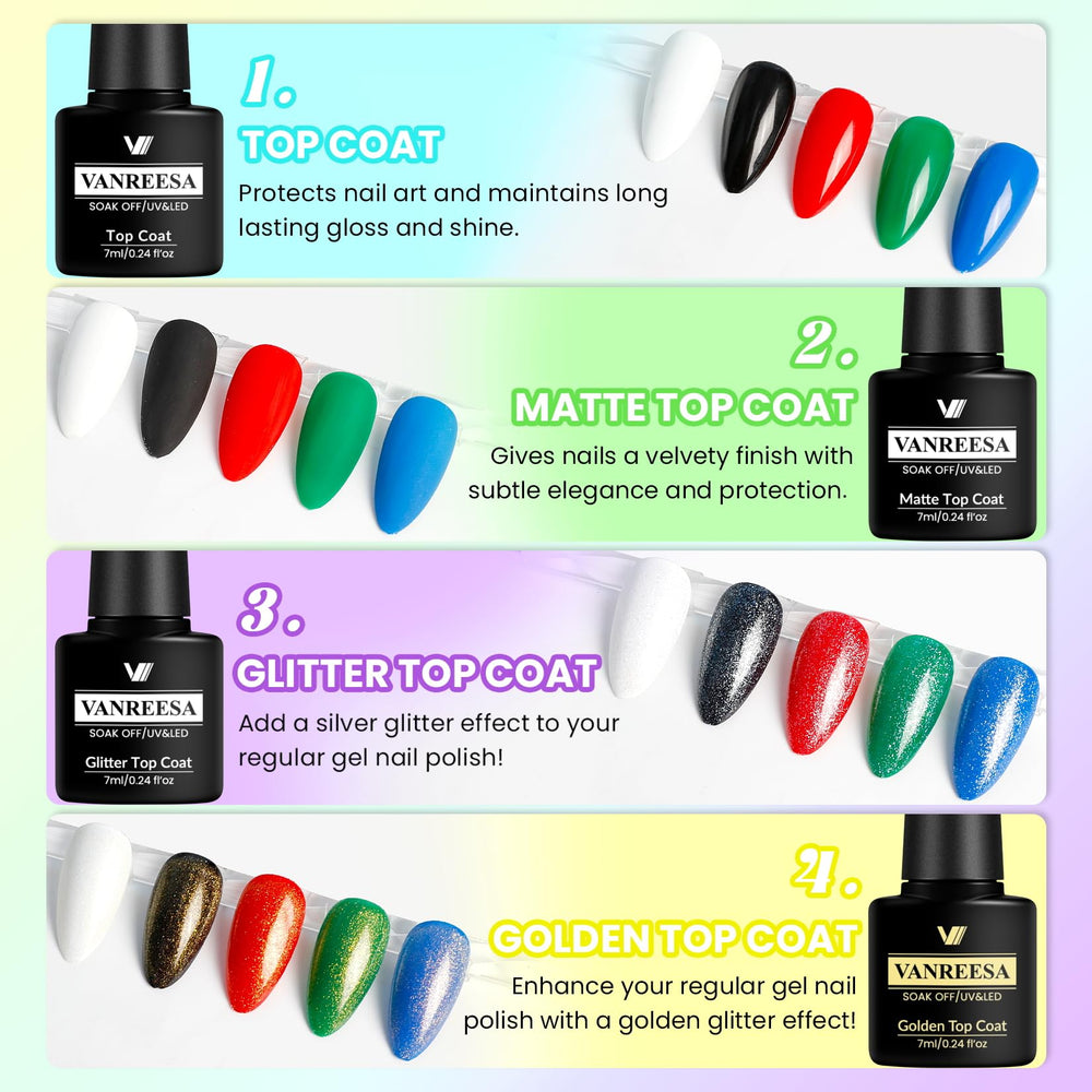 VANREESA complete manicure tools for DIY nail art.