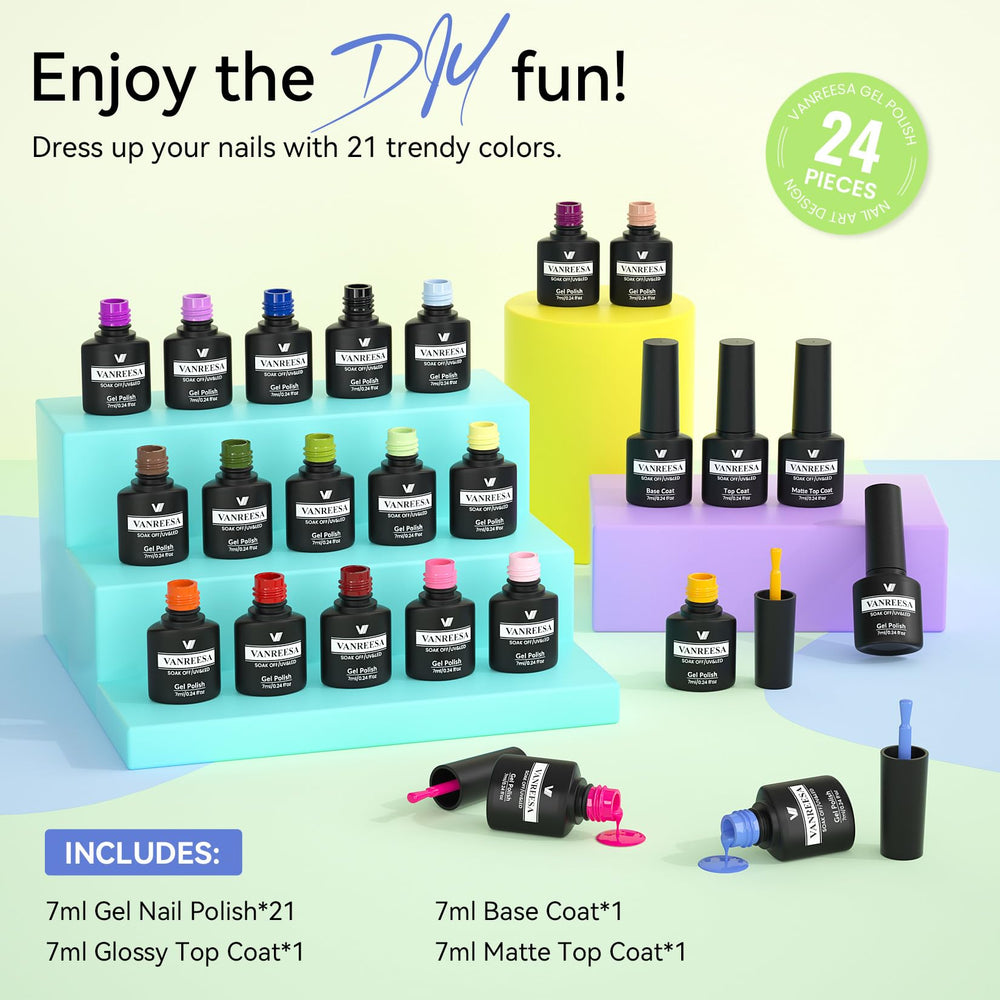Vanreesa gift packaging ideal for nail art lovers