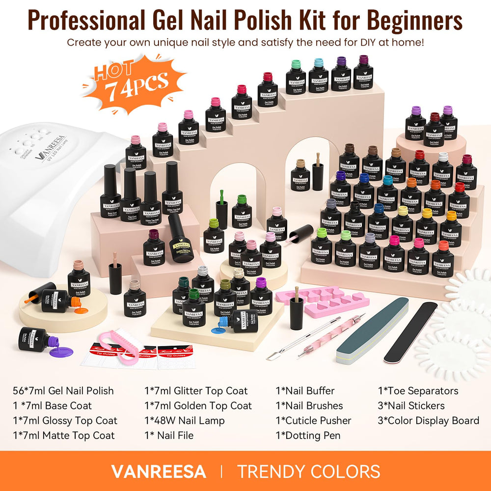 VANREESA at-home nail kit enables salon-quality looks anywhere