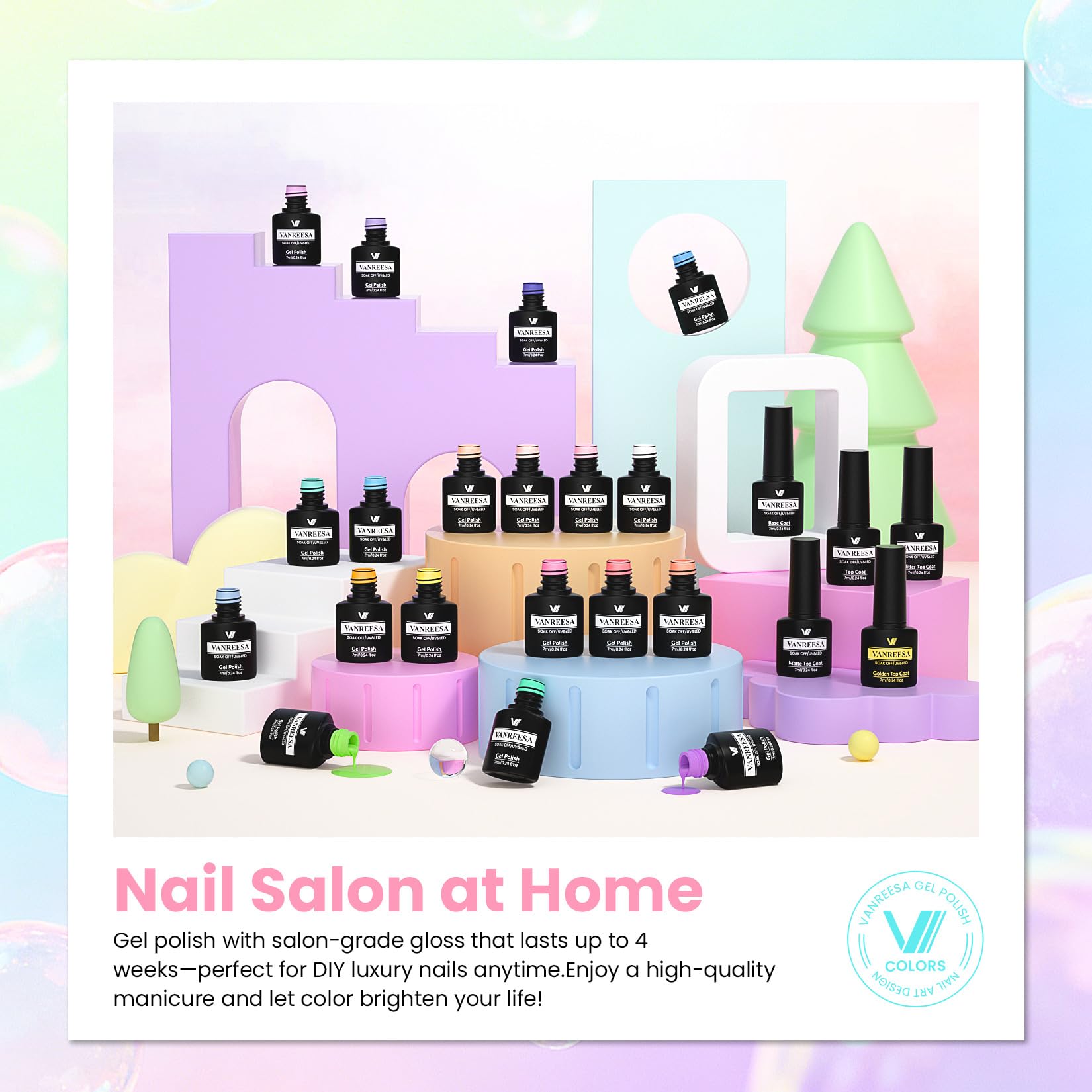 Kit regalo Vanreesa para manicura DIY y regalo perfecto.