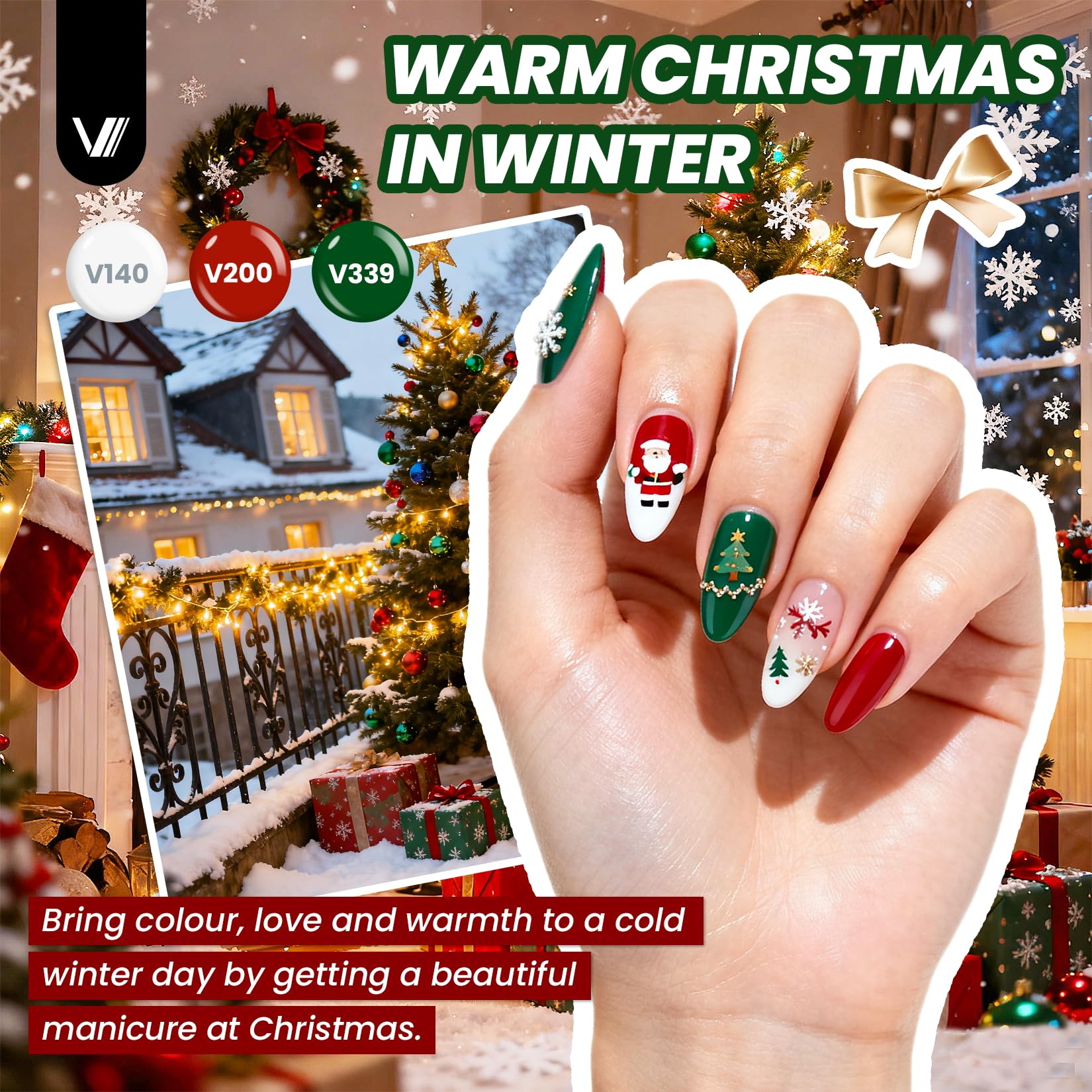 VANREESA manicure tools and decorations support creative at-home nail art.