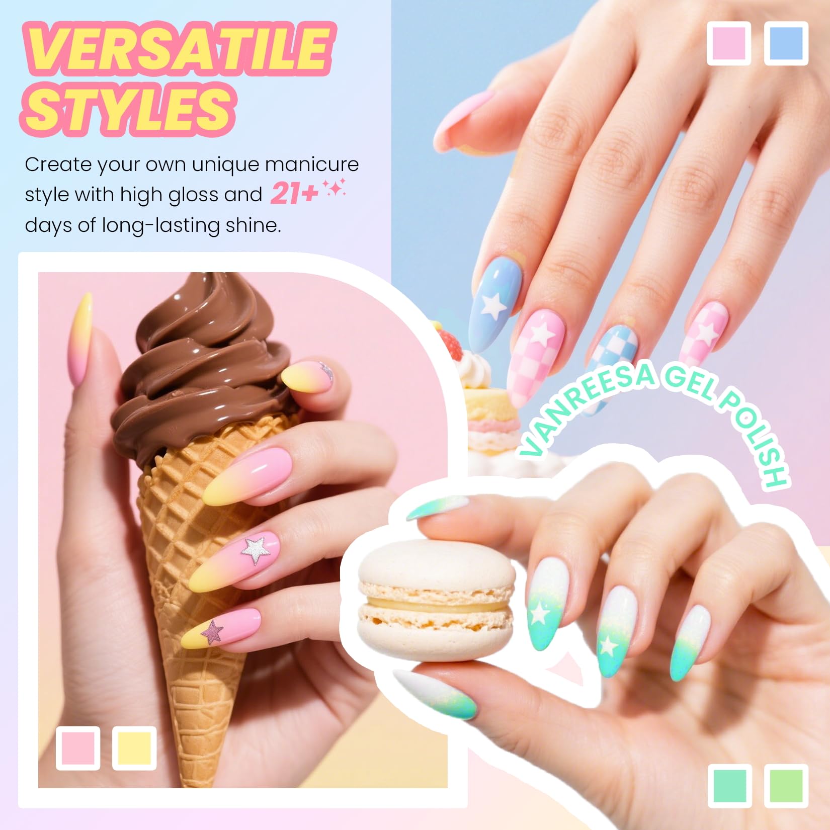 Vanreesa matte top coat 7ml creates sophisticated matte looks