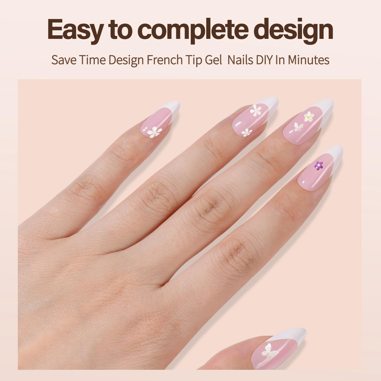 Vansiho gel suave para uñas naturales y acabado cómodo