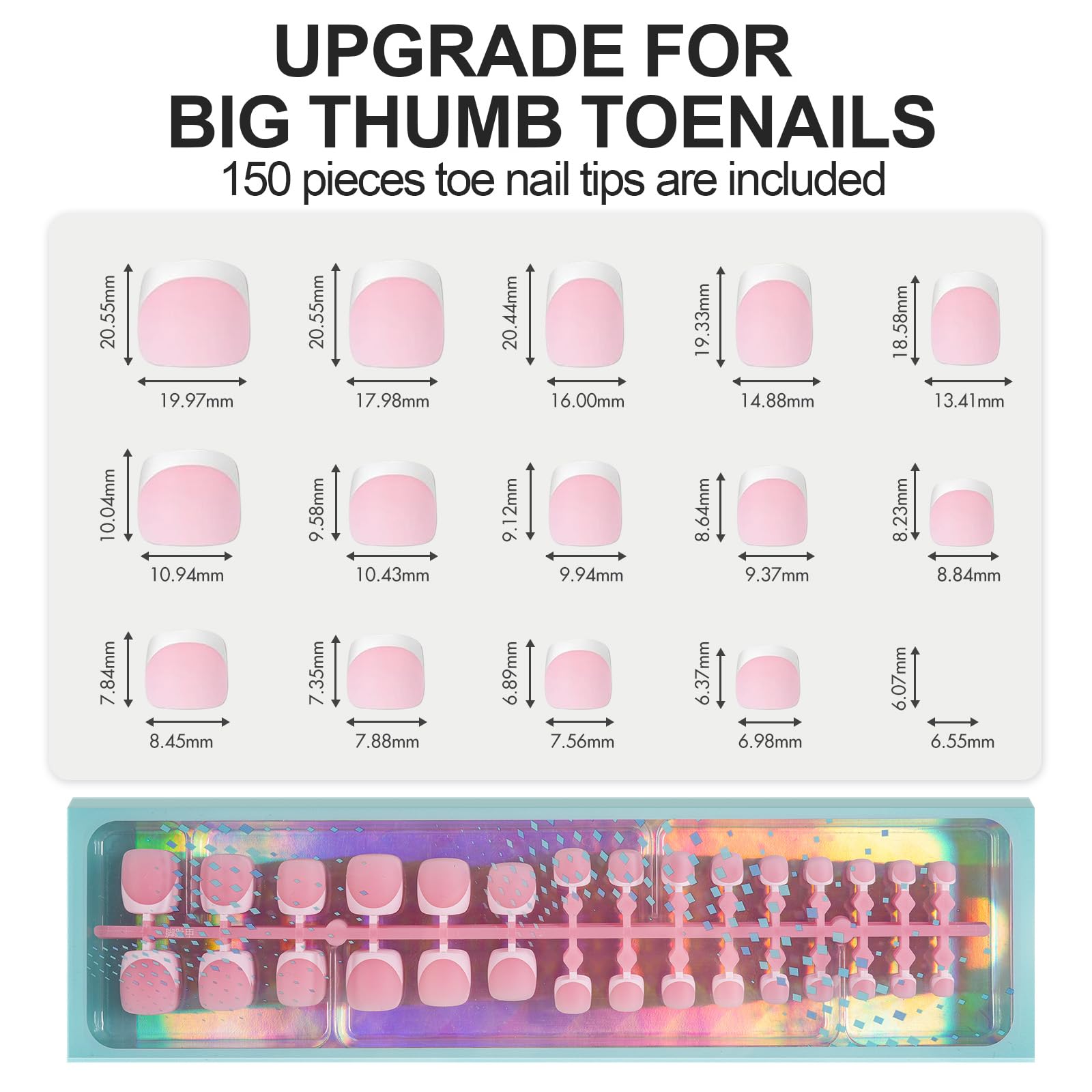Vansiho toe nails ideal for open-toe summer outfits