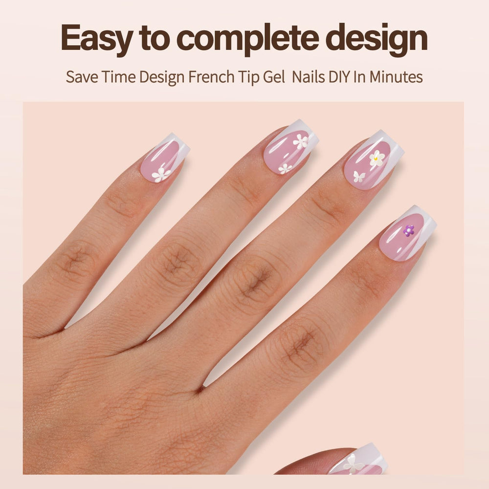 Uñas gel suaves rosas de Vansiho para look natural y cómodo