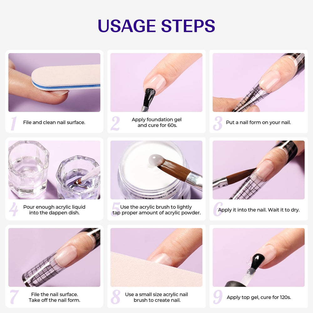 Accesorios iniciales de uñas Vansisos para empezar con cuidado y precisión