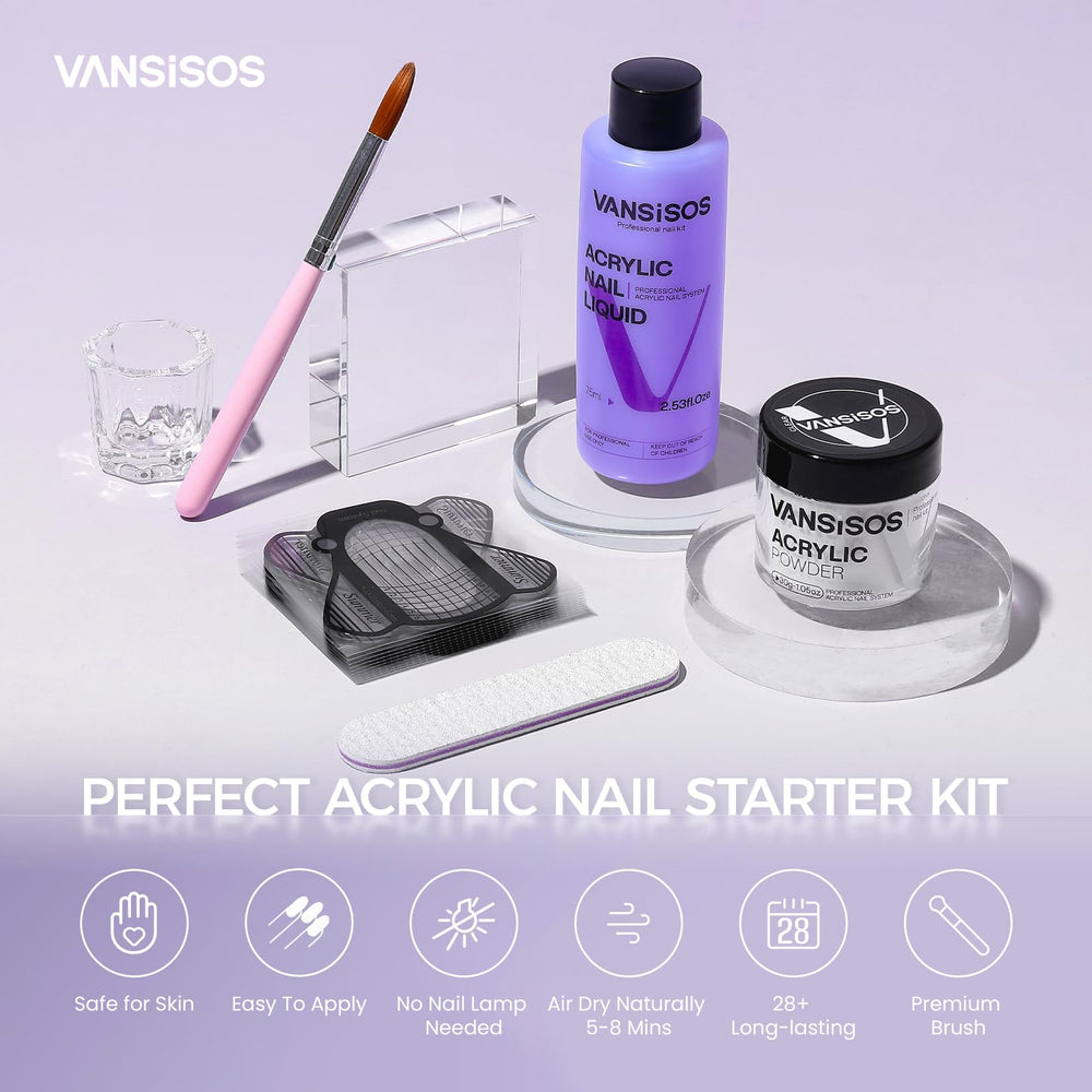 VANSISOS kit para diseñar uñas en casa con resultados profesionales