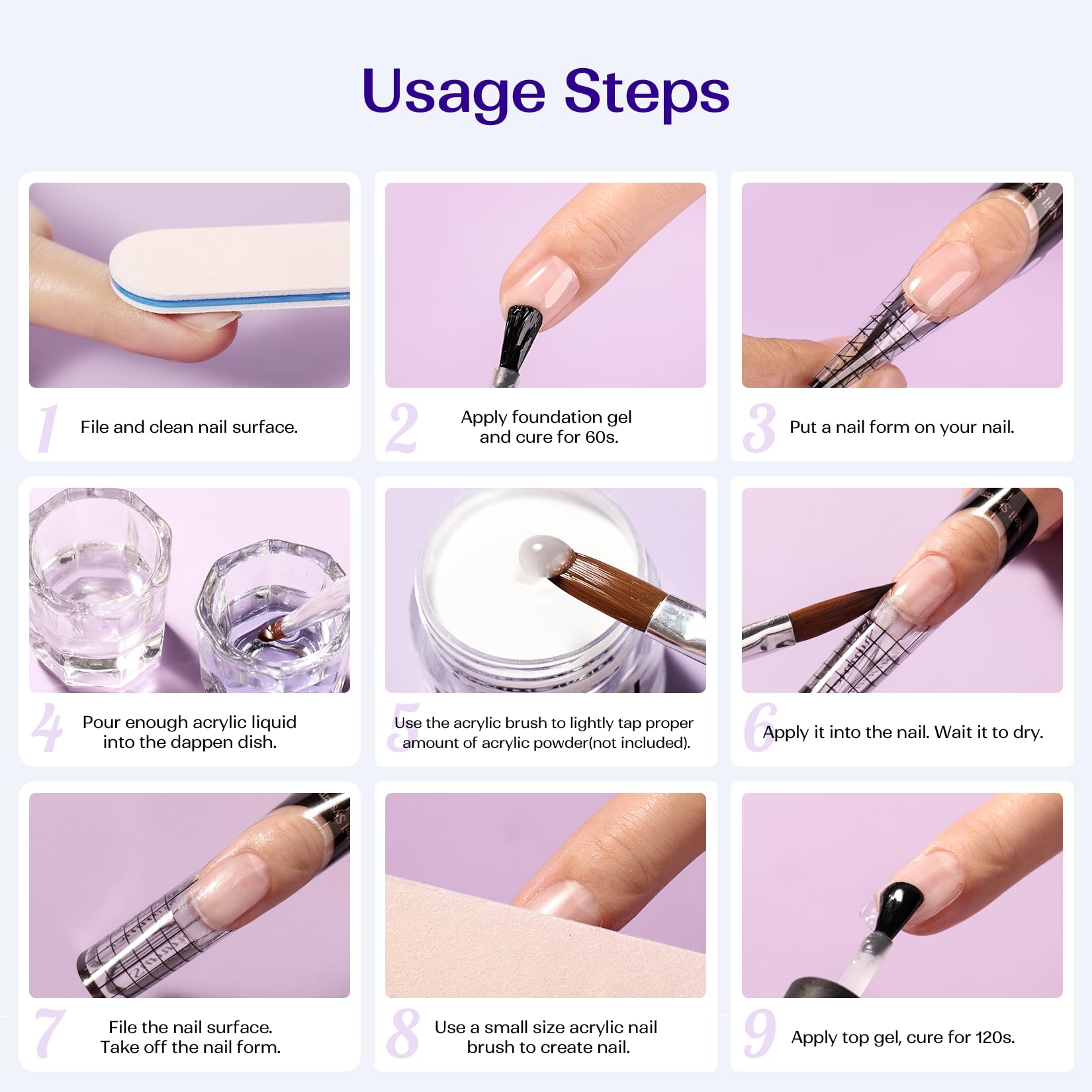 VANSISOS durable self leveling beads for professional nails
