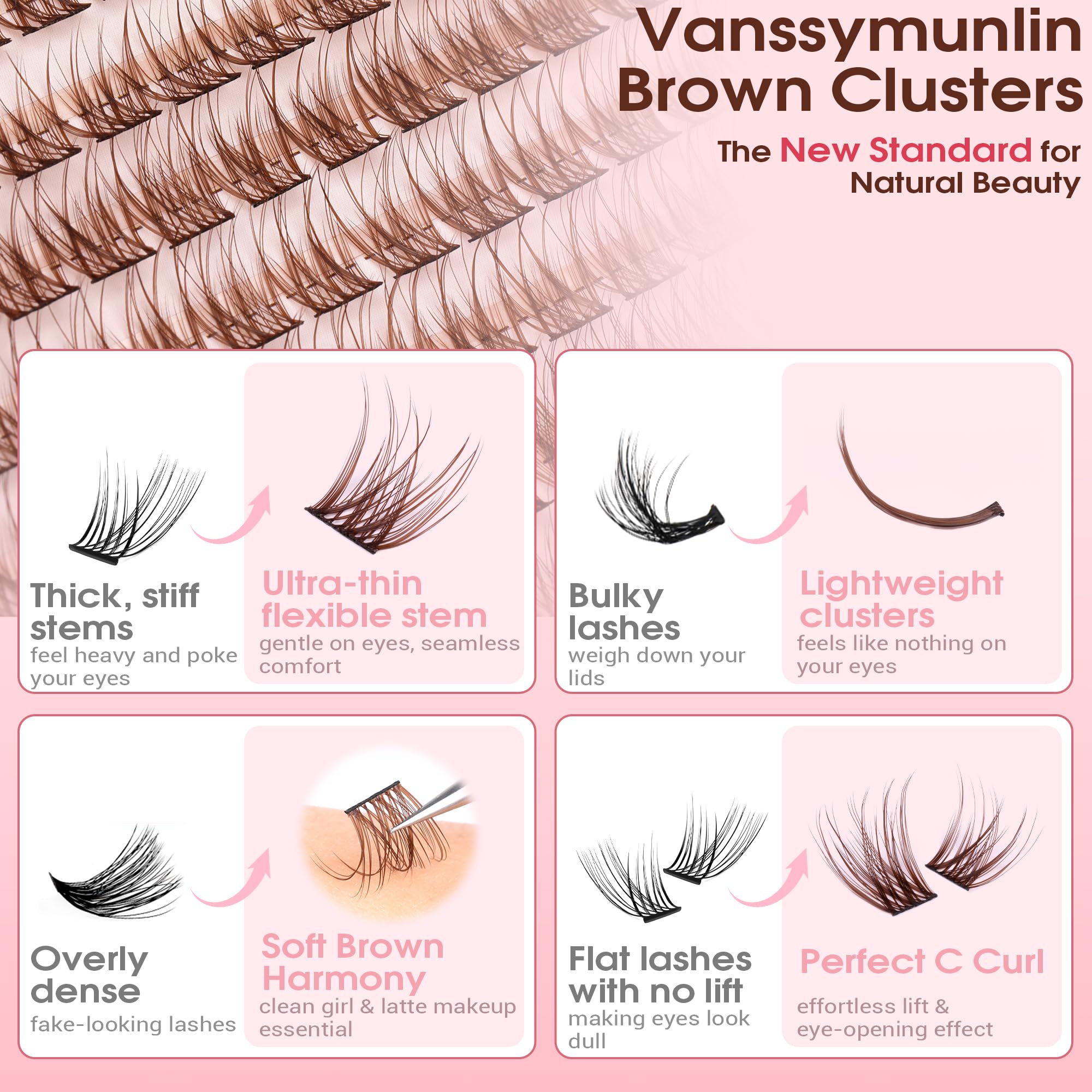 Vanssymunlin natural look with subtle lift for everyday wear.