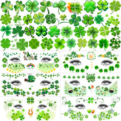 VANTATY St Patrick's Day tattoos packaging for quick party setup.