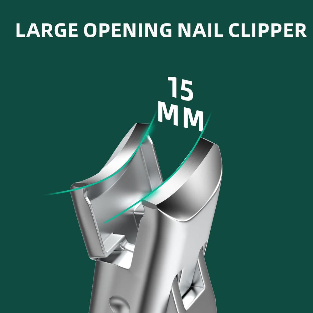 VANWIN anti-splash catcher design for mess-free clipping.