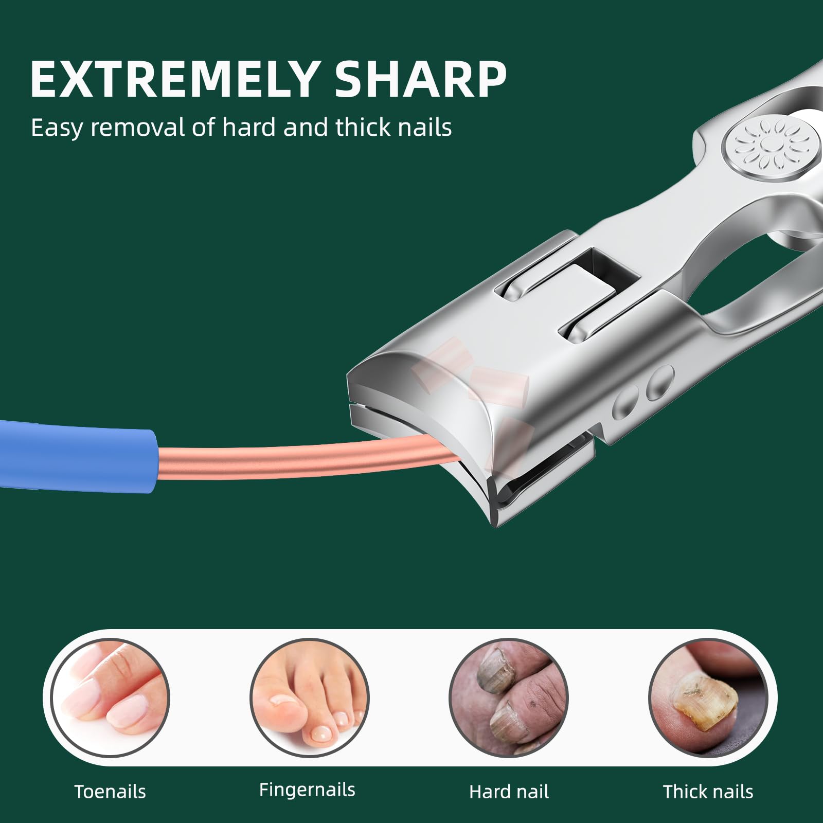 VANWIN ergonomic handle enables comfortable, controlled cutting.