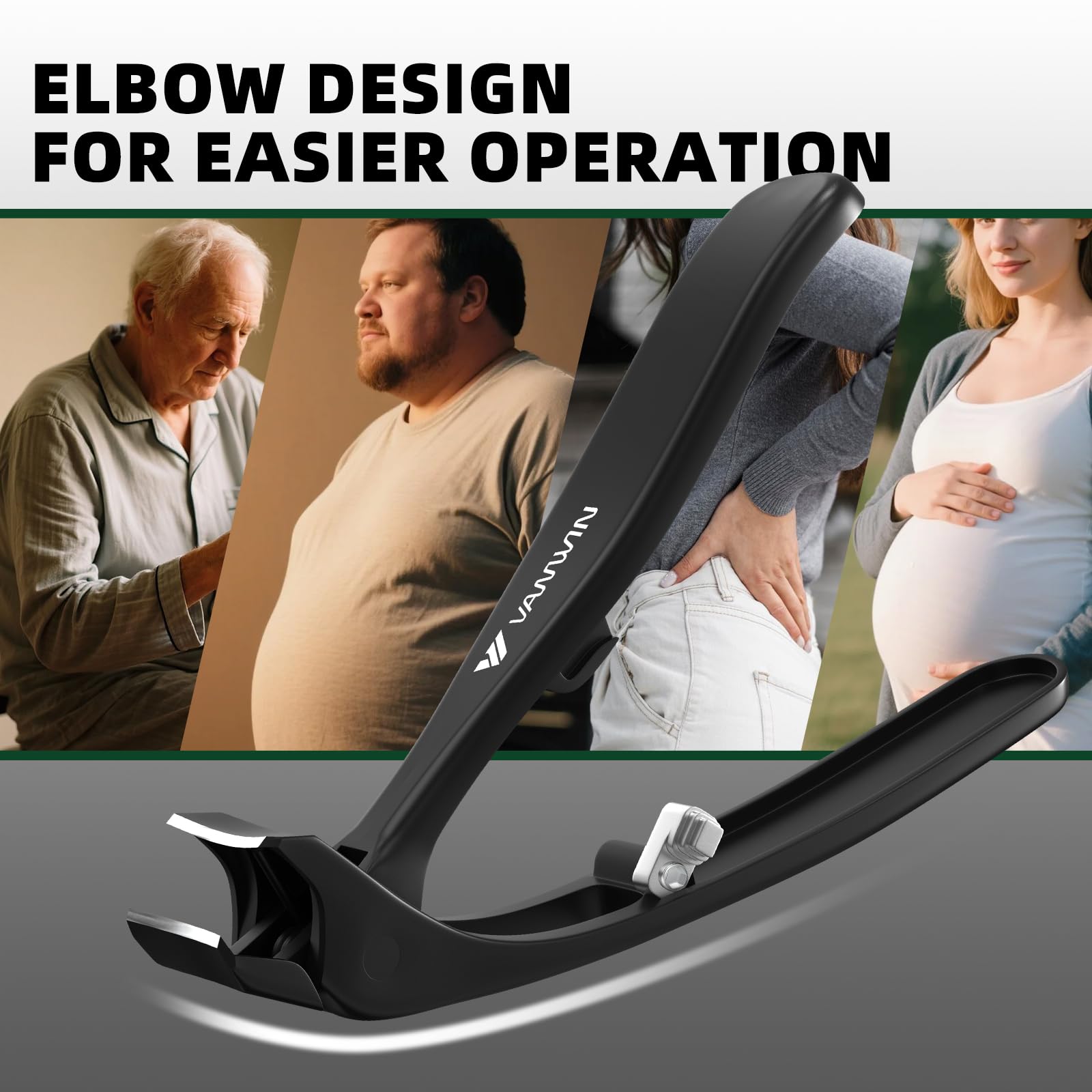 VANWIN ingrown nail lifter helps lift and tease stubborn edges safely.