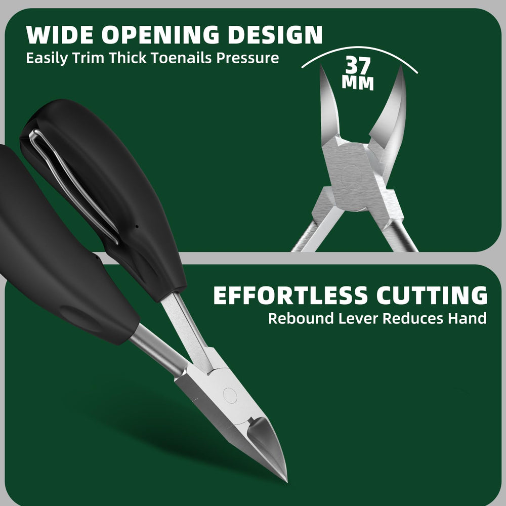 VANWIN 45 degree slanted ingrown toenail clipper for gentle corners