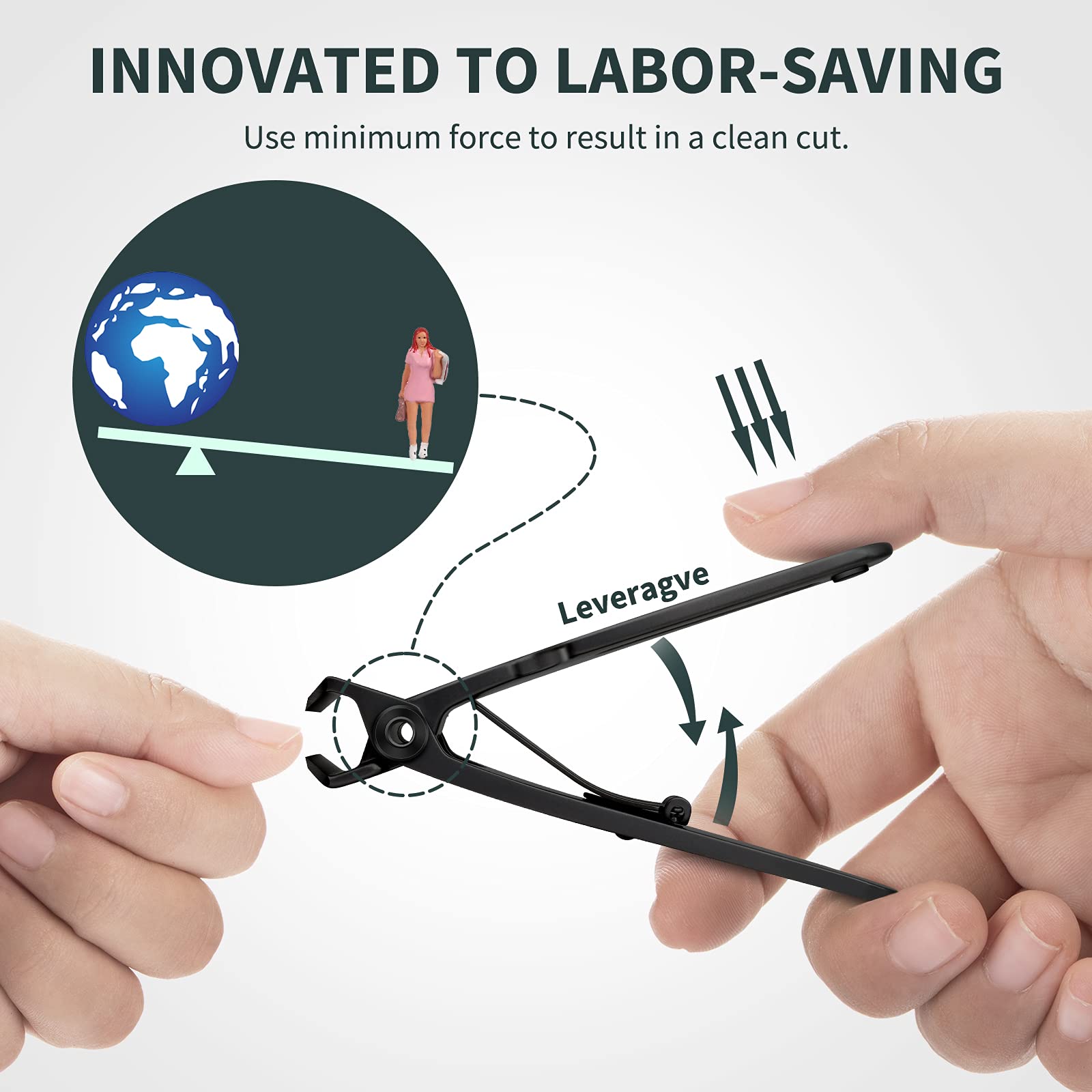 VANWIN edge dislocation technology ensures smooth, effortless clipping