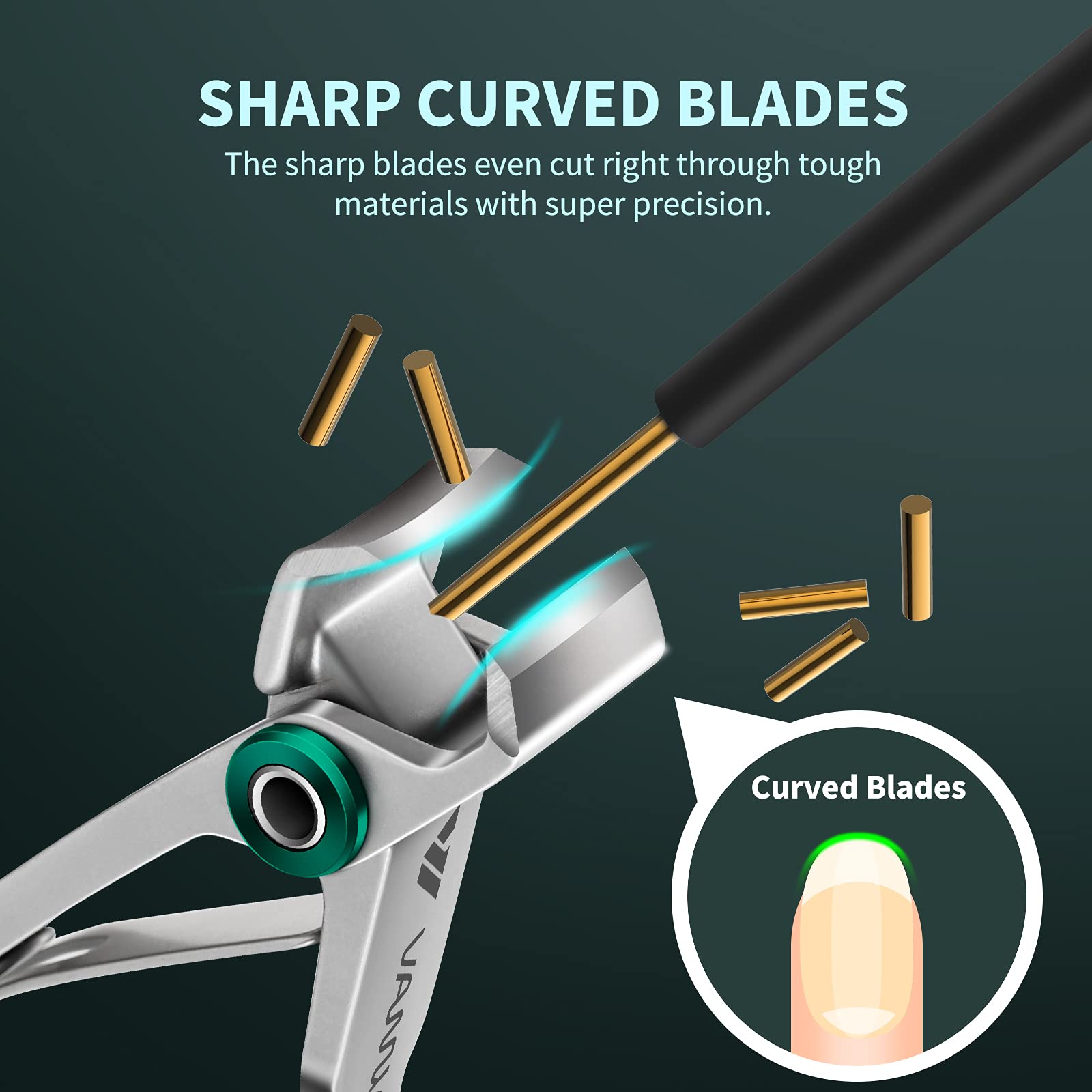 VANWIN ergonomic design with non-slip handle reduces effort