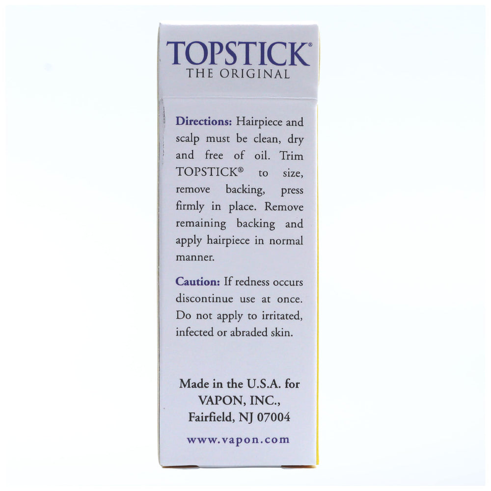 American-made Vapon Topstick tape from New Jersey.