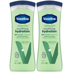 Vaseline Aloe hidratación intensiva para manos y cuerpo, suaviza la piel.