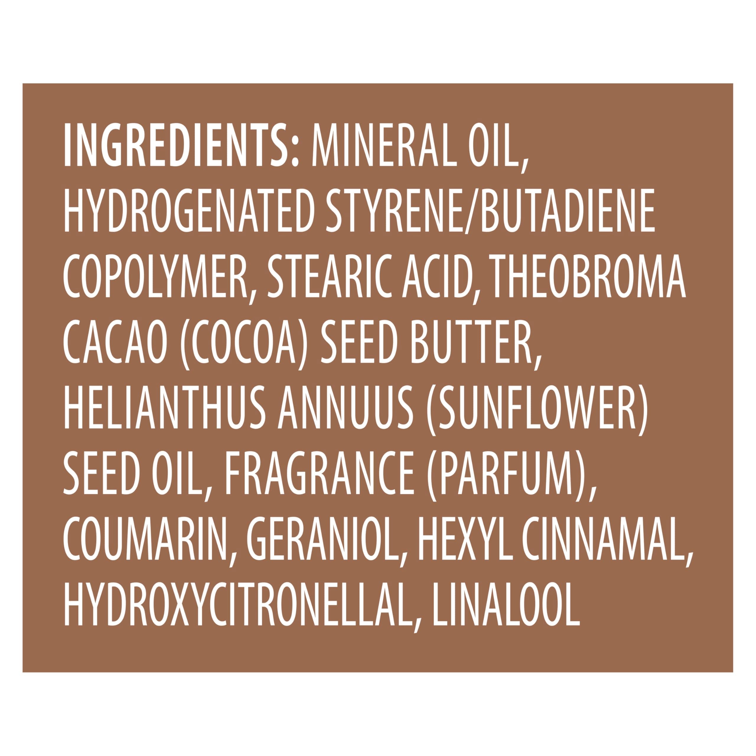 Vaseline Aroma Cacao, fragancia suave para una experiencia de cuidado diario.