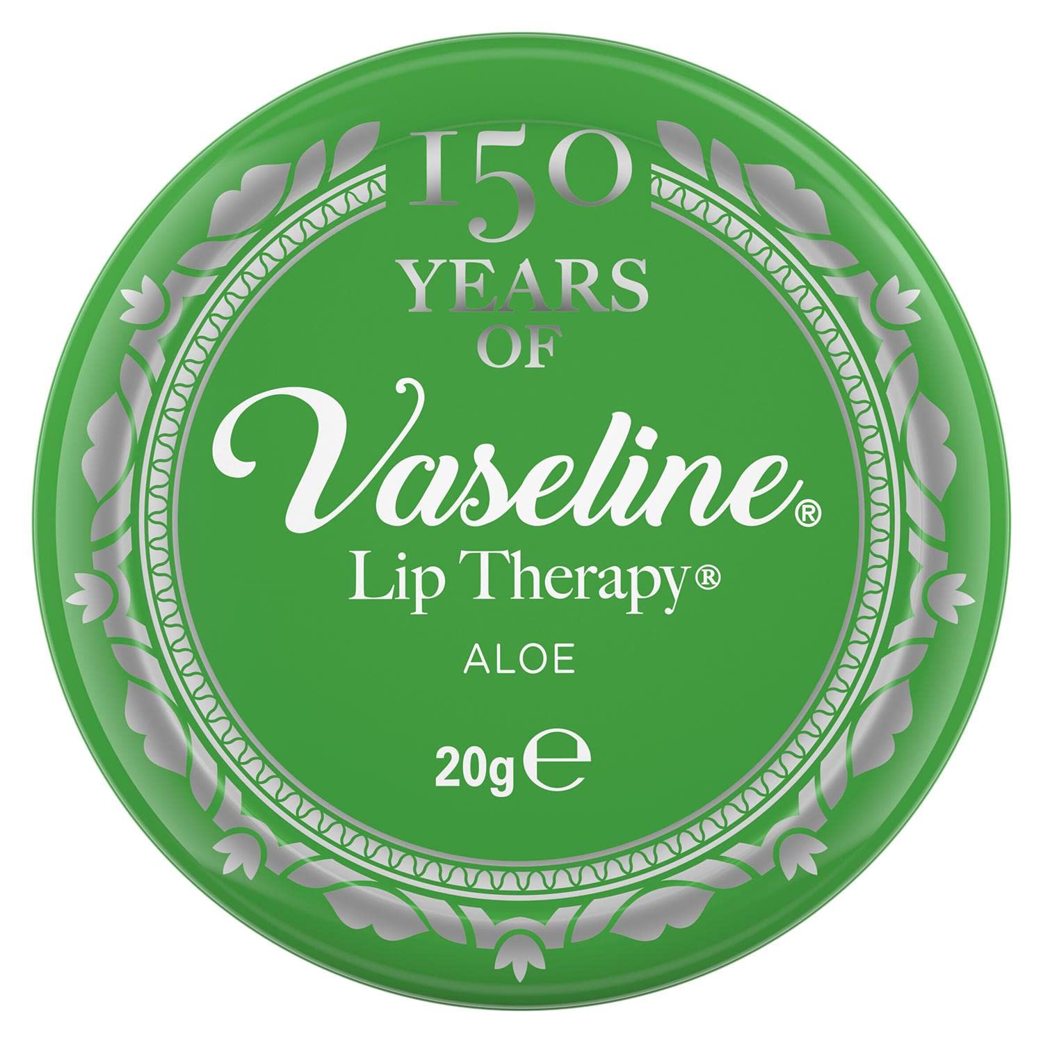 Vaseline Lip Therapy Aloe, bálsamo labial 20 g, hidrata labios secos.