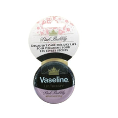 Vaseline Tratamiento Labial Rosado Burbujeante, aroma sutil y burbujeante para retoques.