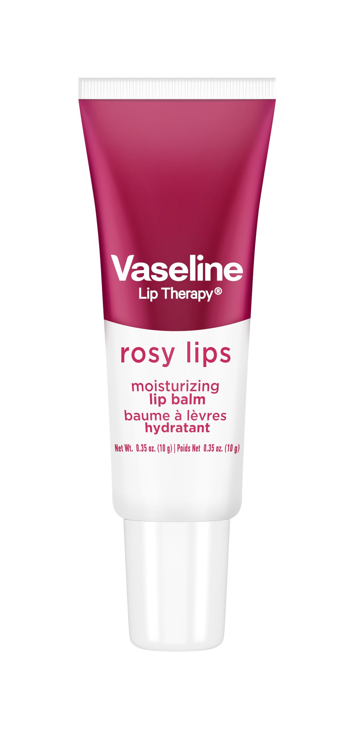 Cuidado diario con bálsamo labial Vaseline Rosado en formato práctico