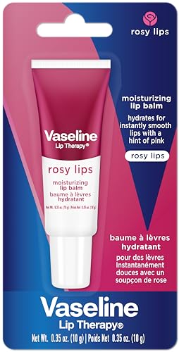 Bálsamo labial Vaseline Rosado con tono natural para realzar labios