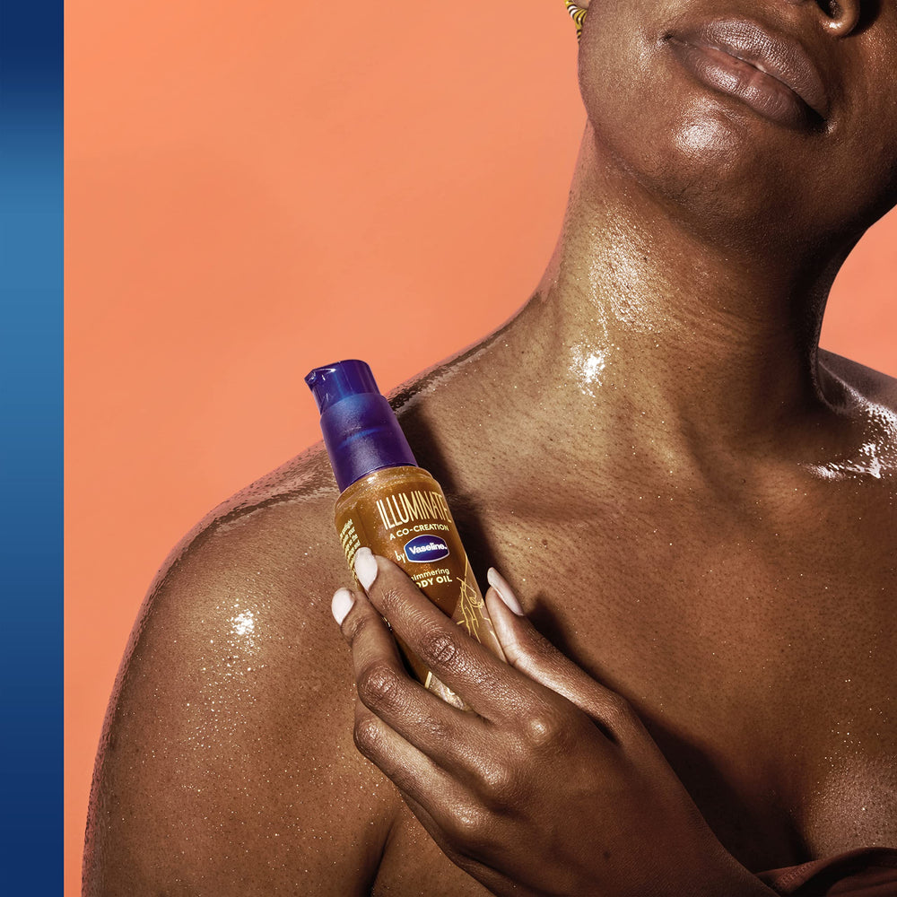 Vaseline Ilumina brillo ligero para día y noche.