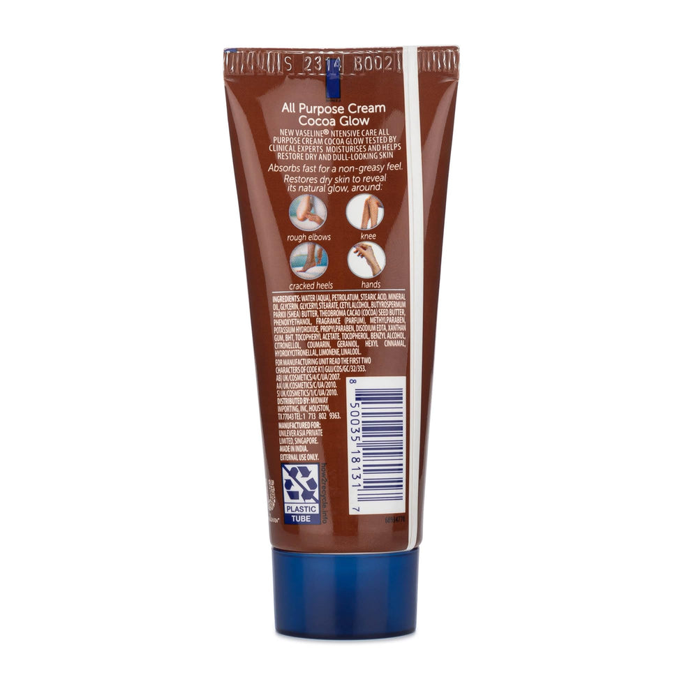 Close-up of cream texture highlighting cocoa butter richness for dull skin revival