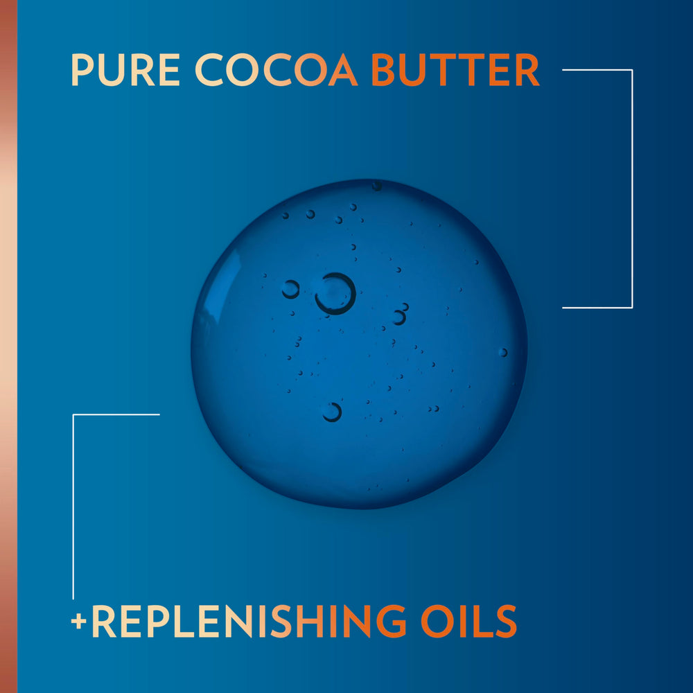 Aplicación diaria de Vaseline Cocoa Radiant para piel seca